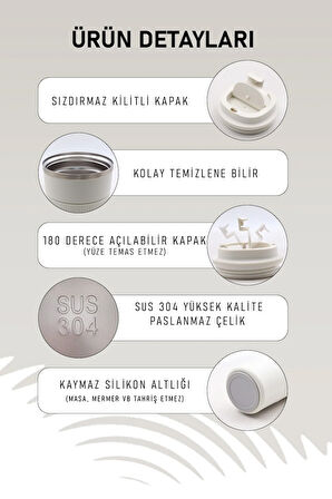 500 ml Beyaz Termos