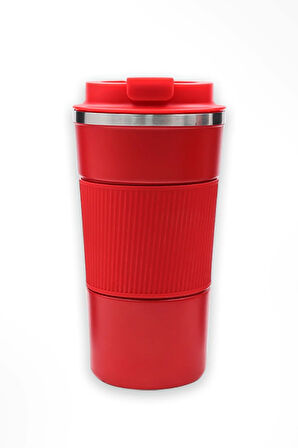 Kırmızı 500 ml Çelik Termos