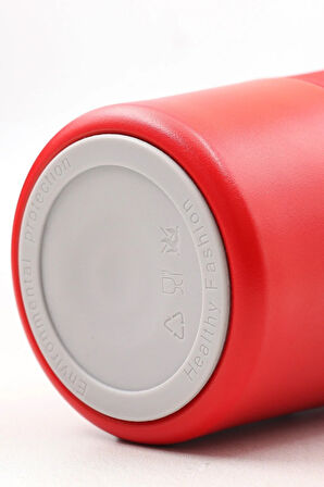 Kırmızı 500 ml Çelik Termos