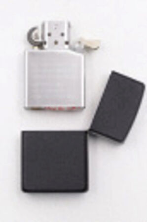 3 Adet Zippo Model Mat Siyah Çakmak