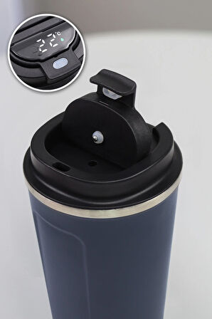 350 Ml Kaydırmaz Tabanlı Dereceli Termos