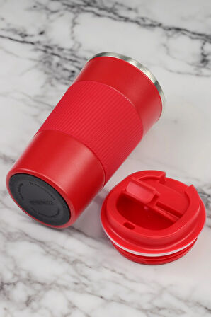 500 Ml Silikon Halkalı Çelik Termos