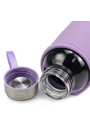 Kılıflı Cam Matara 500ml