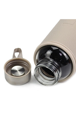 Kılıflı Cam Matara 500ml