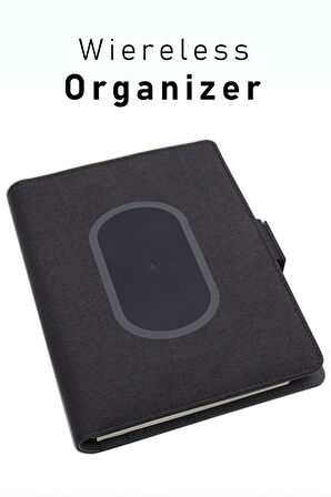 Wireless Powerbank 5000 mAh Akıllı Organizer