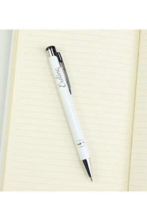 Beyaz Defter & Tükenmez Kalem & Kupa & Takvim Hediye Seti