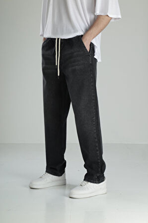 Siyah Kot Baggy Pantolon