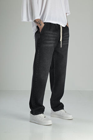 Siyah Kot Baggy Pantolon