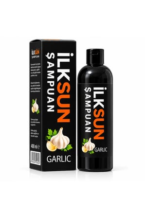İLKSUN Sarımsak Özlü Şampuan Tüm Saç Tipleri İçin