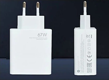 67W Turbo Hızlı Type-C Şarj Adaptör ve Kablosu