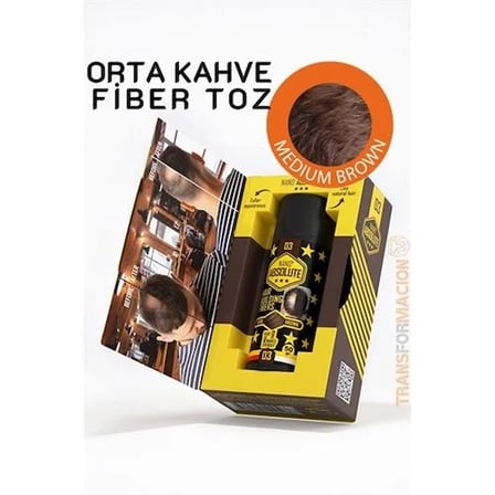 Saç Dolgunlaştırıcı Fiber Topik Toz Orta Ton Kahverengi 721497