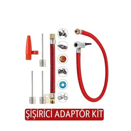 El Ayak Pompaları İğne Hortum Şişirme Kiti 720796