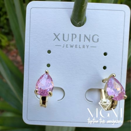 Ieg - Xuping Taşlı Küpe