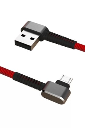Konfulon S73 Micro USB Kablo 1M 2.1A - Kırmızı