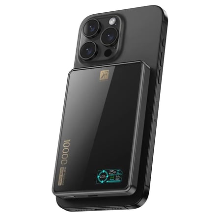 Newface PW598 10.000 mAh Dijital Göstergeli 20W Type-C ve 15W Kablosuz Şarj PD Hızlı Şarj Magsafe Po