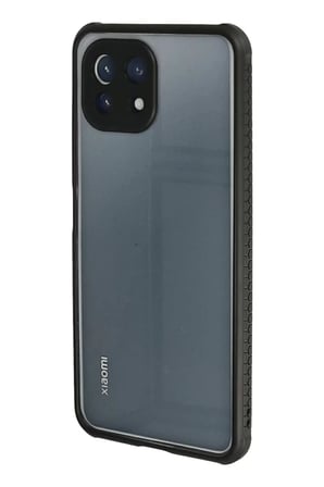 Newface Xiaomi Mİ 11 Lite Kılıf Miami Şeffaf Silikon - Siyah