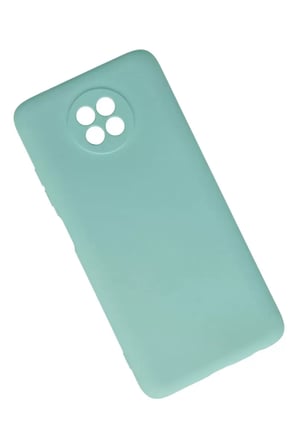 Newface Xiaomi Redmi Note 9 5G Kılıf Nano içi Kadife Silikon - Turkuaz