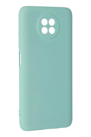Newface Xiaomi Redmi Note 9 5G Kılıf Nano içi Kadife Silikon - Turkuaz
