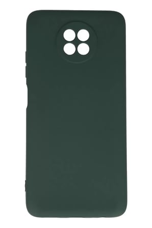 Newface Xiaomi Redmi Note 9 5G Kılıf Nano içi Kadife Silikon - Koyu Yeşil