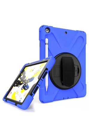 Newface Apple iPad 5 Air 9.7 Kılıf Amazing Tablet Kapak - Mavi