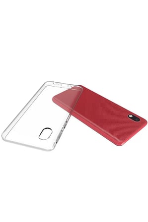 Newface Samsung Galaxy A01 Core Kılıf Lüx Şeffaf Silikon