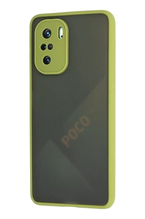 Newface Xiaomi Poco F3 Kılıf Montreal Silikon Kapak - Açık Yeşil
