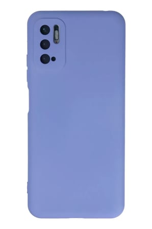 Newface Xiaomi Redmi Note 10 5G Kılıf Nano içi Kadife Silikon - Lila