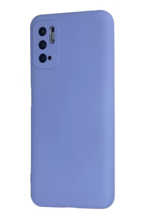 Newface Xiaomi Redmi Note 10 5G Kılıf Nano içi Kadife Silikon - Lila