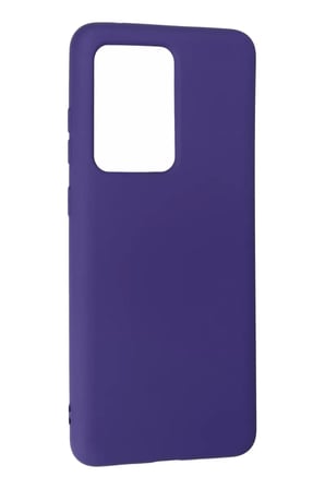 Newface Samsung Galaxy S20 Ultra Kılıf Nano içi Kadife Silikon - Mor
