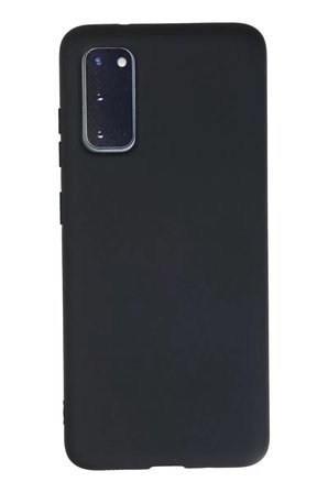 Newface Samsung Galaxy S20 Kılıf Nano içi Kadife Silikon - Lacivert