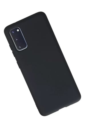 Newface Samsung Galaxy S20 Kılıf Nano içi Kadife Silikon - Lacivert
