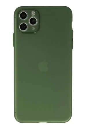 Newface Apple iPhone 11 Pro Max Kılıf Puma Silikon - Yeşil