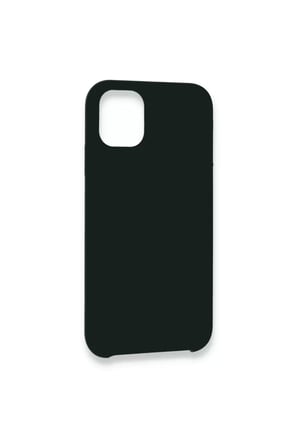 Newface Apple iPhone 11 Pro Max Kılıf Lansman Legant Silikon - Koyu Yeşil