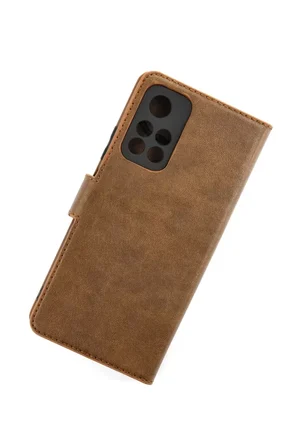 Newface Xiaomi Redmi Note 11T Kılıf Trend S Plus Kapaklı Kılıf - Taba