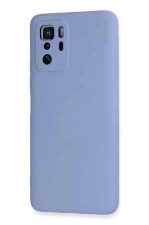 Newface Xiaomi Poco X3 GT Kılıf Nano içi Kadife Silikon - Lila
