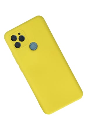 Newface General Mobile GM 21 Kılıf Nano içi Kadife Silikon - Sarı