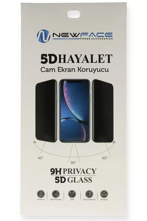 Newface Vivo Y11S 5D Hayalet Cam Ekran Koruyucu