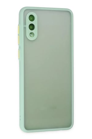 Newface Samsung Galaxy A02 Kılıf Montreal Silikon Kapak - Turkuaz