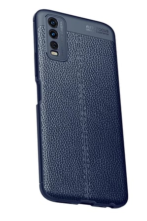 Newface Vivo Y11S Kılıf Auto Focus Kapak - Lacivert
