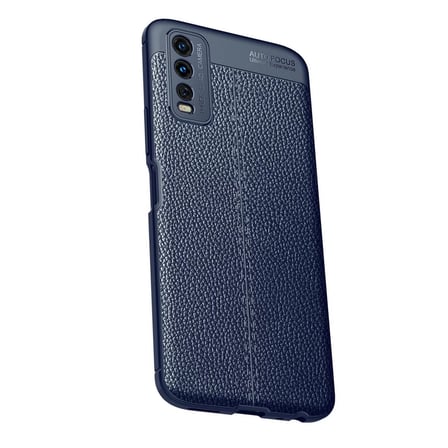 Newface Vivo Y11S Kılıf Auto Focus Kapak - Lacivert