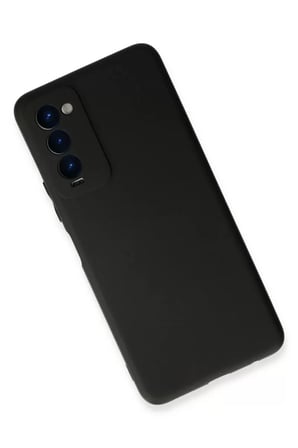 Newface Tecno Camon 18 Kılıf First Silikon - Siyah