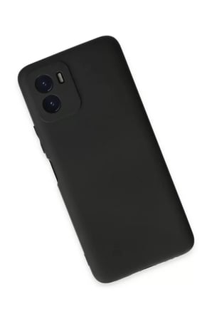 Newface Vivo Y15S Kılıf First Silikon - Siyah