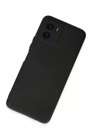 Newface Vivo Y15S Kılıf First Silikon - Siyah