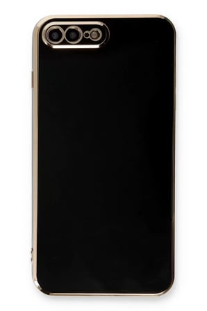 Newface Apple iPhone 7 Plus Kılıf Volet Silikon - Siyah