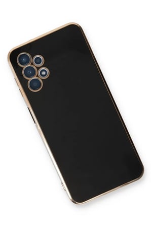 Newface Samsung Galaxy A13 4G Kılıf Volet Silikon - Siyah