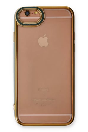 Newface Apple iPhone 6 Kılıf Liva Lens Silikon - Yeşil