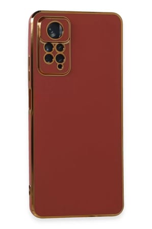 Newface Xiaomi Redmi Note 11 Pro Kılıf Volet Silikon - Kırmızı