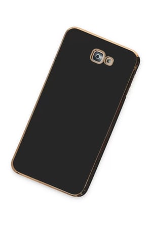 Newface Samsung Galaxy J7 Prime Kılıf Volet Silikon - Siyah