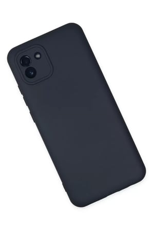 Newface Samsung Galaxy A03 Kılıf Nano içi Kadife Silikon - Lacivert