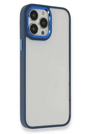 Newface Apple iPhone 14 Pro Kılıf Dora Kapak - Mavi